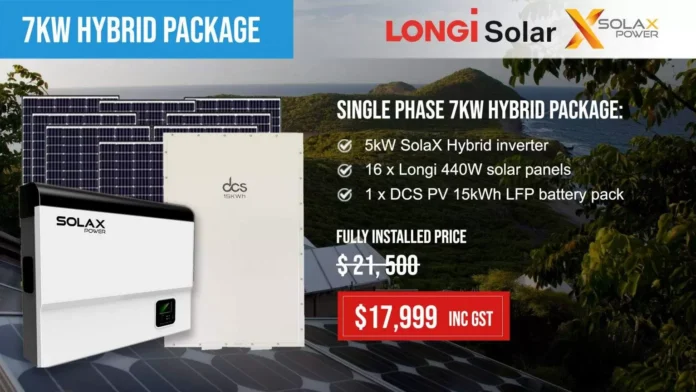 5kw hybrid solar system