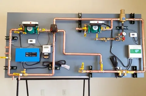 hydronic heating panels price