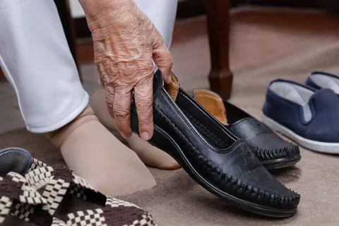 safe slippers for seniors