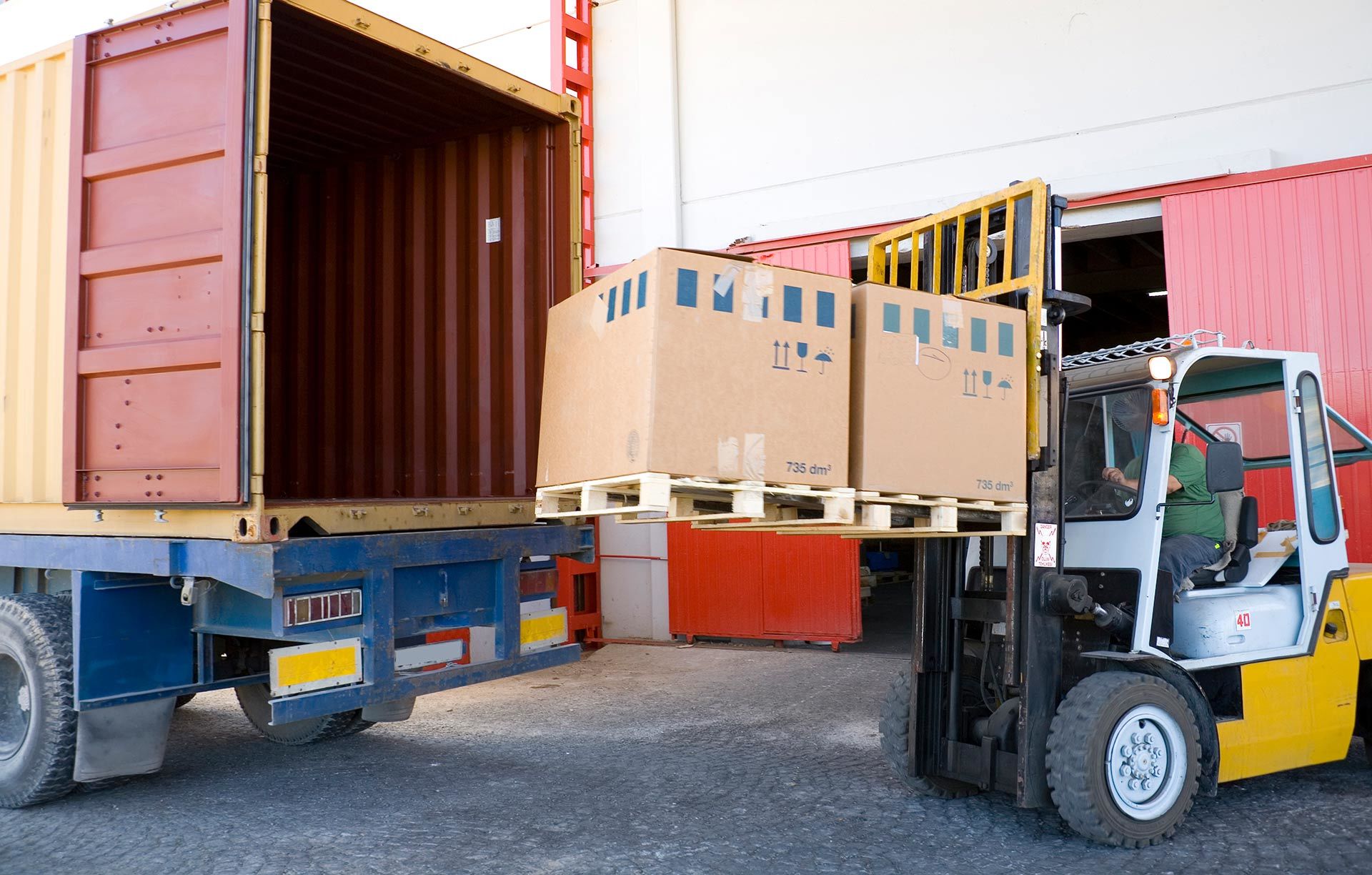  unloading and loading containers Sydney